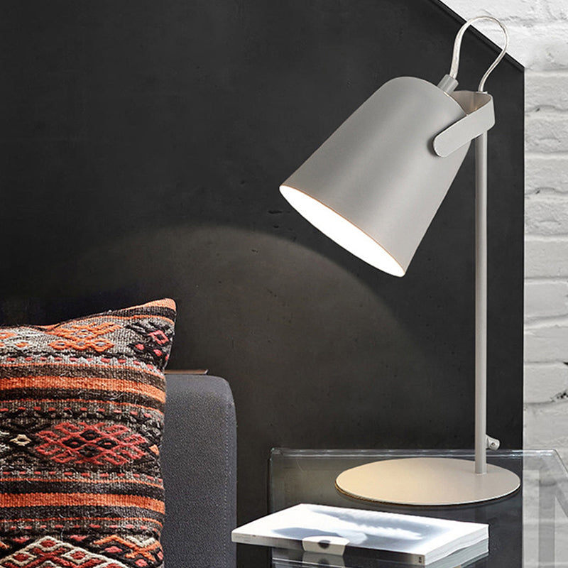 Lisslune | GlowShade - Adjustable Macaron Metallic Desk Lamp