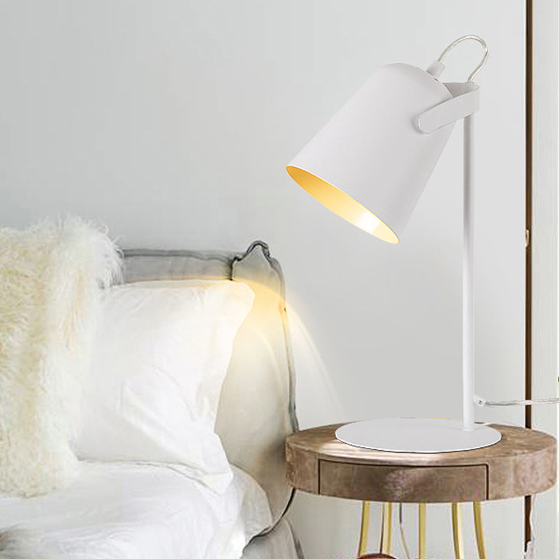 Lisslune | GlowShade - Adjustable Macaron Metallic Desk Lamp