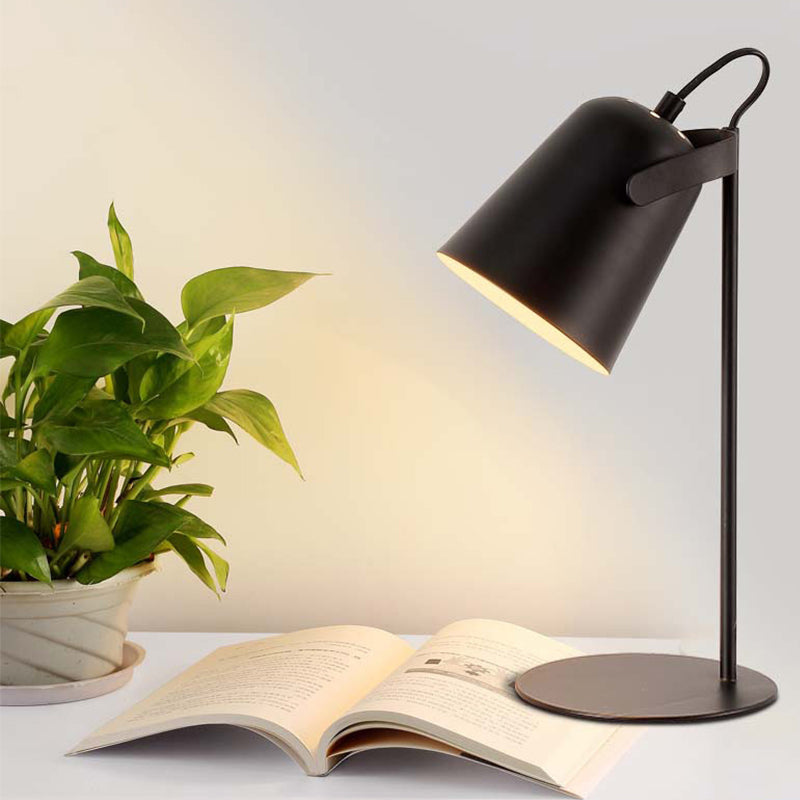 Lisslune | GlowShade - Adjustable Macaron Metallic Desk Lamp