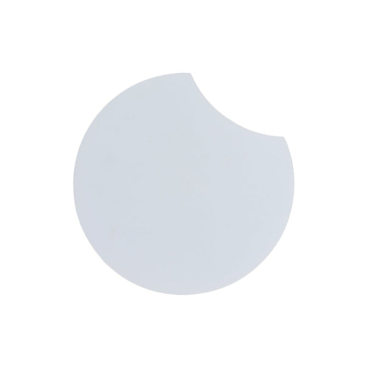 Lisslune | Acrylic Round Wall Mount Light Modernist LED Wall White Lighting Fixture in Warm/White Light, 8.5"/12" B
