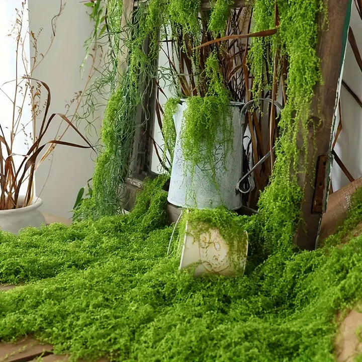 Lisslune | Artificial Moss for Landscaping – Moss and Flowers for Decoration and Floristry