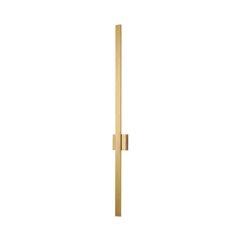 Lisslune | Acrylic Rectangle Wall Mount Lighting Nordic 23.5"/31.5" Width LED Wall Lamp Sconce in Gold, Warm/White Light