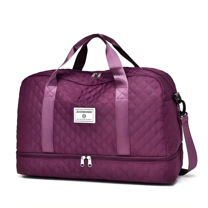 Lisslune | Spacious Weekender Duffle Bag | Water-Resistant, Multi-Compartment & Ideal for Short Trips and Gym Sessions