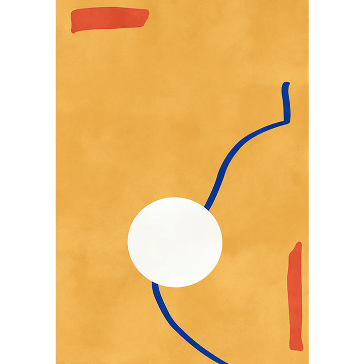 Lisslune | Novelty Abstract Rug Pink and Yellow Polyester Rug Non-Slip Backing Pet-Friendly Rug for the Living Room