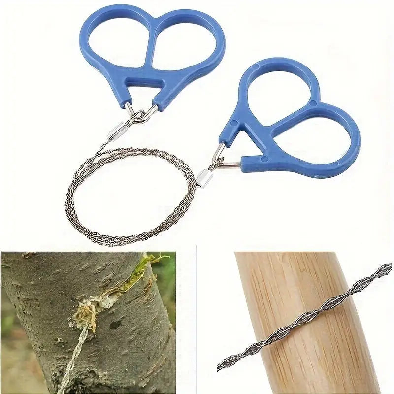 Lisslune | Wire saw for garden and outdoor – Compact saw for adventures and gardening