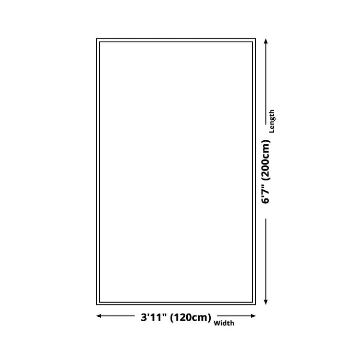 Lisslune | Black and White Bedroom Carpet Contemporary Geometric Pattern Rug Leather Pet Friendly Non-Slip Area Rug