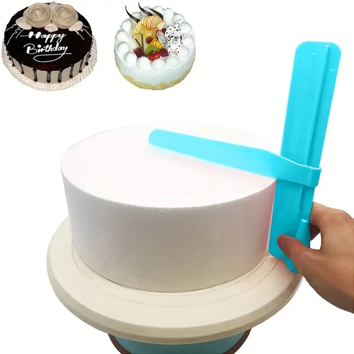 Lisslune | Cake smoothing tool for even spreading and decorating of cakes