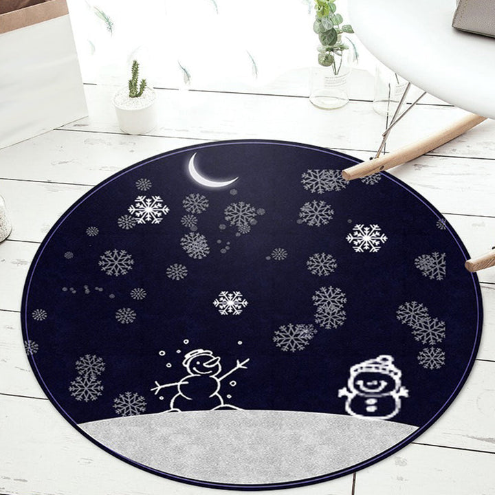Lisslune | Unusual Heart Pattern Rug with Floral Pink and Blue Children's Rug Polyester Washable Pet Friendly Non-Slip Rug for Children's Room
