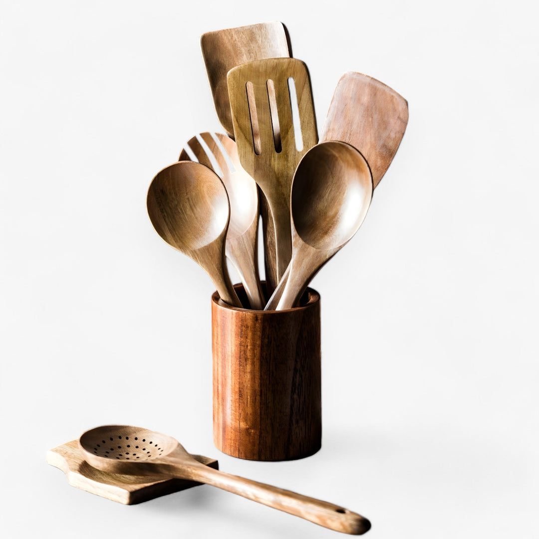 Lisslune | Robust Pull Kitchen Utensils – Heat Resistant and Durable for Daily Kitchen