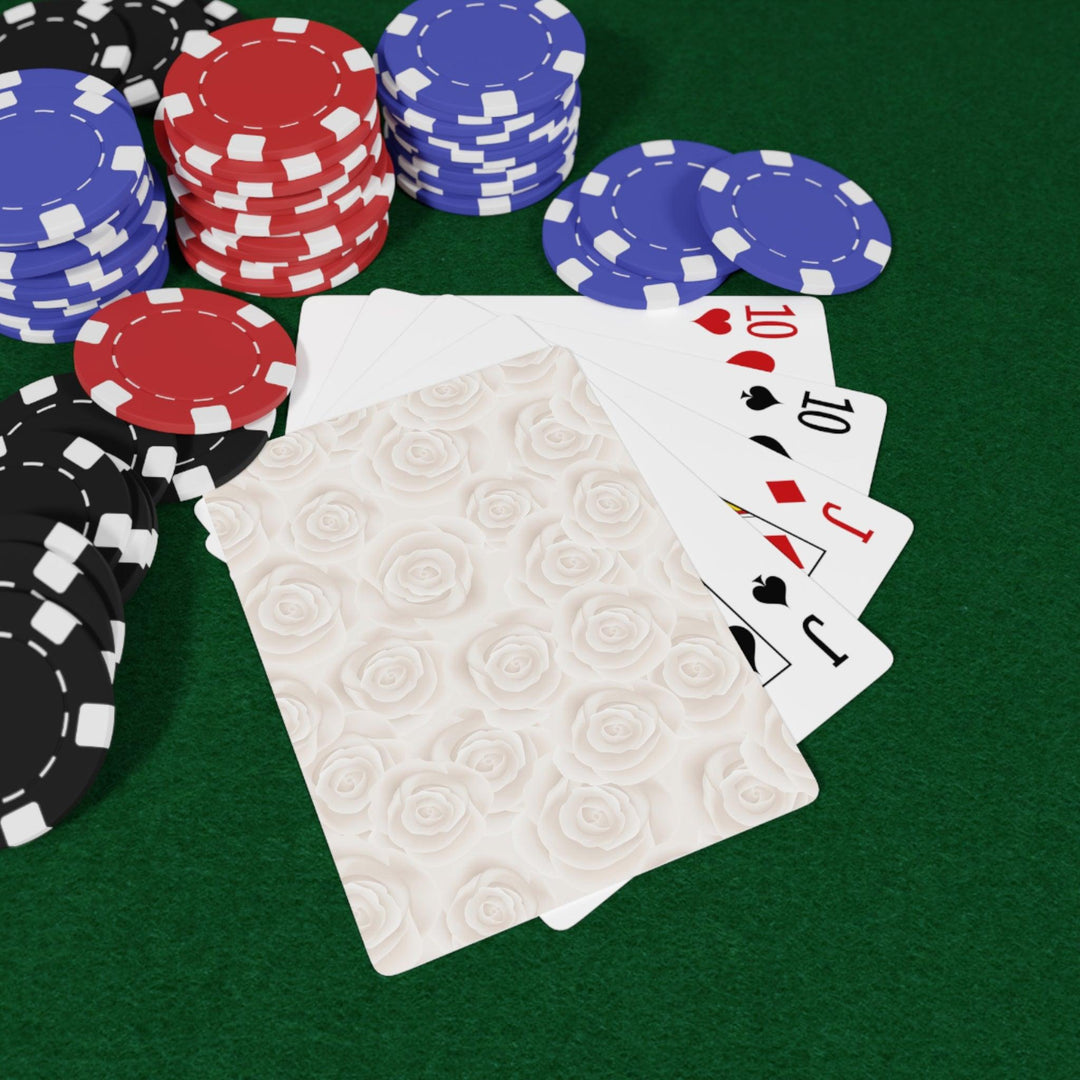 Lisslune | Valentine's Red Heart Poker Deck - Romantic Playing Cards for Card Game Lovers