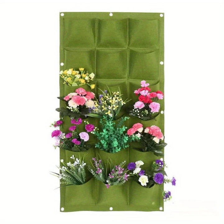 Lisslune | Felt Plant Bag for Vertical Wall Mounting – Three-dimensional, Non-woven Plant Bag