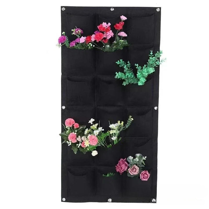 Lisslune | Felt Plant Bag for Vertical Wall Mounting – Three-dimensional, Non-woven Plant Bag