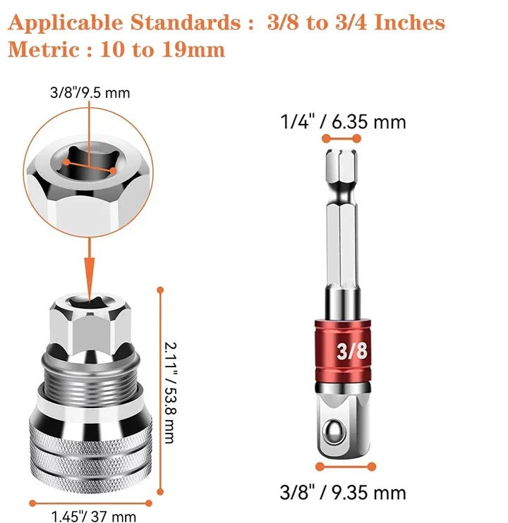 Lisslune | Multi-Function Universal Socket Wrench Tool - Saker® Universal Maintenance Tool