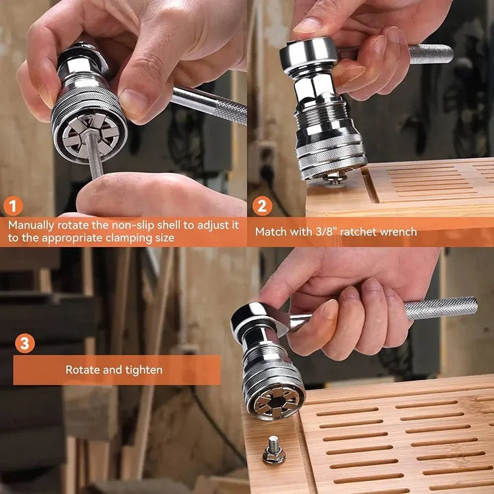 Lisslune | Multi-Function Universal Socket Wrench Tool - Saker® Universal Maintenance Tool