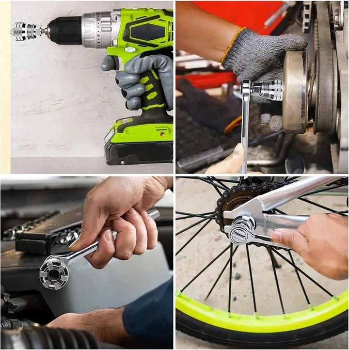 Lisslune | Multi-Function Universal Socket Wrench Tool - Saker® Universal Maintenance Tool