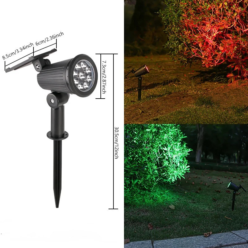 Lisslune | Solar Powered Atlas Spotlights - Outdoor Garden Lighting Spotlights