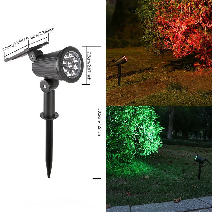 Lisslune | Solar Powered Atlas Spotlights - Outdoor Garden Lighting Spotlights