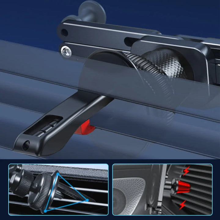 Lisslune | Invisible Rotatable Air Outlet Mount for Car Phones