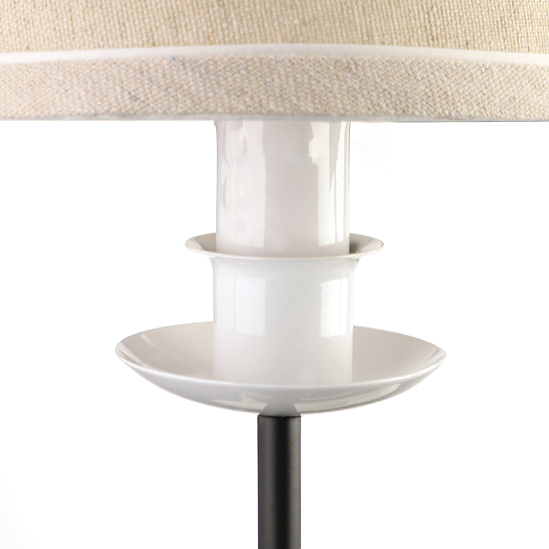 Skørter | Nursing Room Tapered Shade Wall Lamp Fabric Traditional White Wall Stone with Dove Decoration