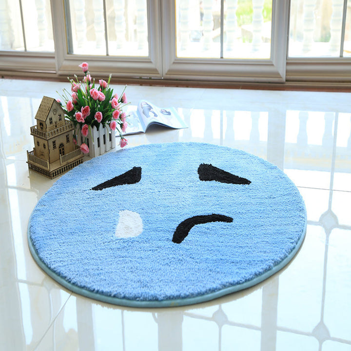 Lisslune | Beautiful Pattern Carpet Yellow and Green Kids Carpet Polyester Pet Friendly Washable Area Rug for the Children's Room