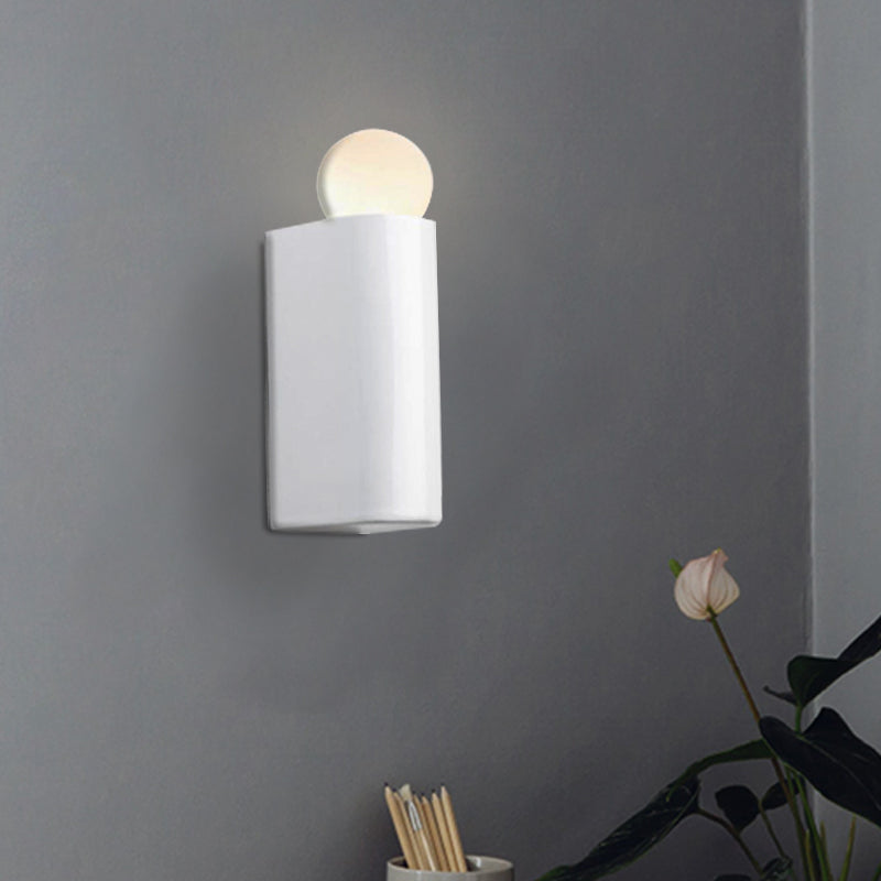 Skørter | White Ball Wall Lighting Modernist LED Milk Glass Wall Lamp with Small/Medium/Large Size in White/Warm Light