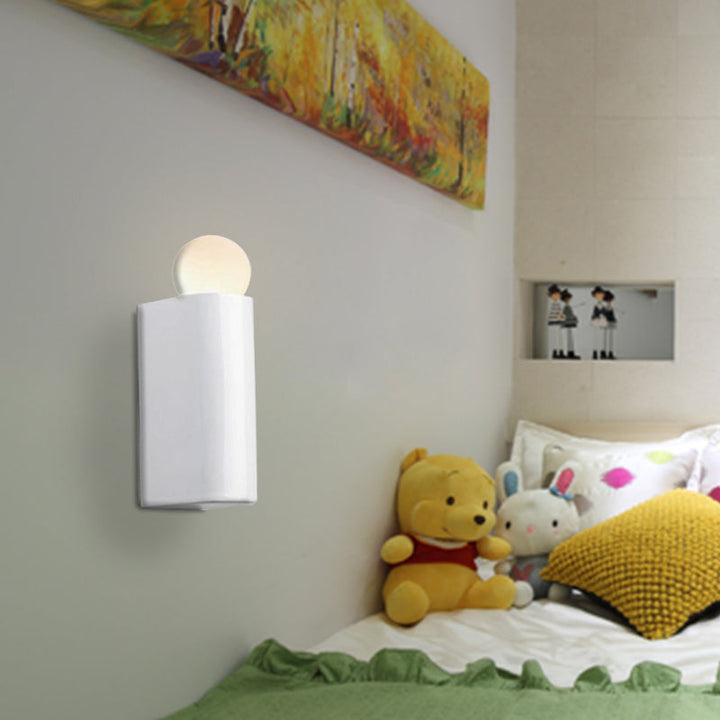 Skørter | White Ball Wall Lighting Modernist LED Milk Glass Wall Lamp with Small/Medium/Large Size in White/Warm Light