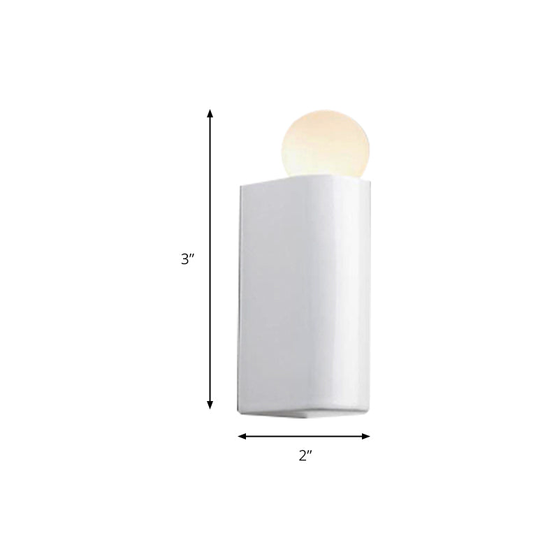 Skørter | White Ball Wall Lighting Modernist LED Milk Glass Wall Lamp with Small/Medium/Large Size in White/Warm Light