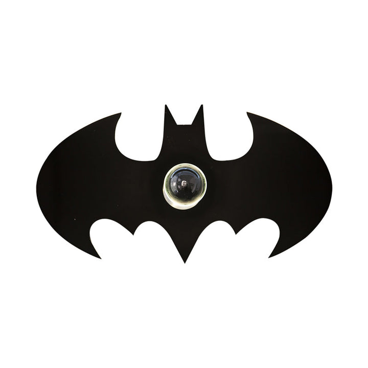 Skørter | Metal Small Bat Wall Lamp 1 Head Modern Creative Sconce Lamp in Black for Boys Bedroom