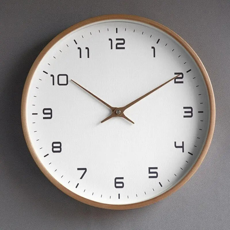 Lisslune | Scandinavian Simplicity Wall Clock | Minimalistic Elegance for Every Room - DuraClock