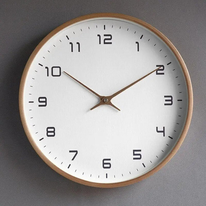 Lisslune | Scandinavian Simplicity Wall Clock | Minimalistic Elegance for Every Room - DuraClock