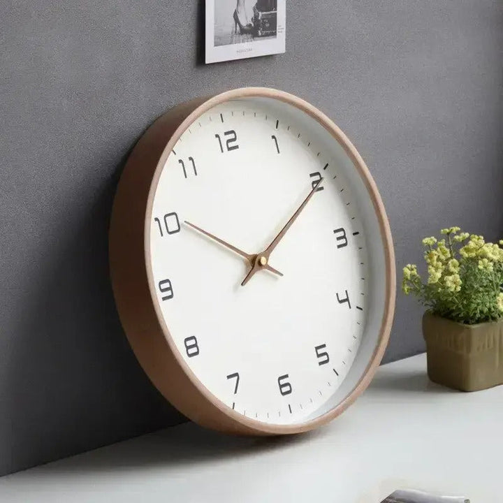 Lisslune | Scandinavian Simplicity Wall Clock | Minimalistic Elegance for Every Room - DuraClock