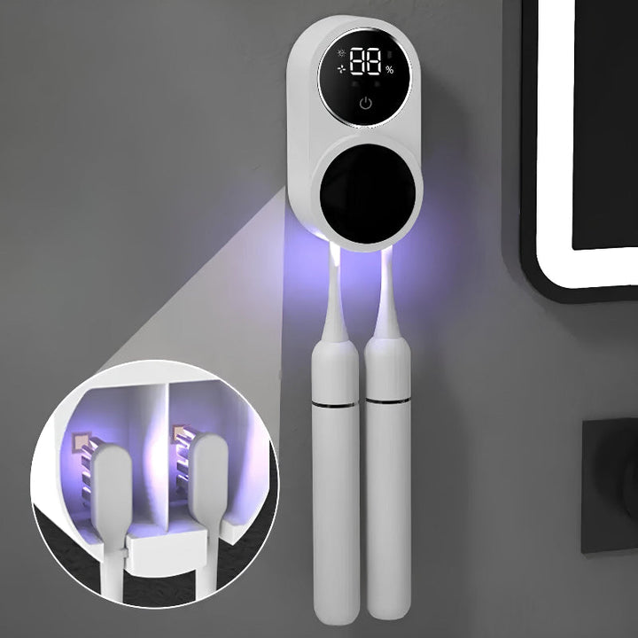 Lisslune | Automatic Toothbrush Sterilizer | UV Disinfection for Hygienic Oral Care | Fast & Efficient Toothbrush Cleaner Solution