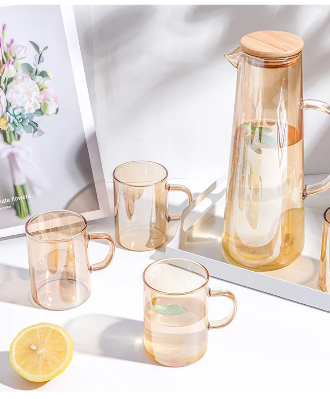 Lisslune | Glass Jug Set