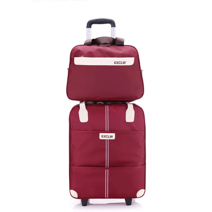 Lisslune | 2 in 1 Travel Bags Trolley Bags Hand Luggage Bags