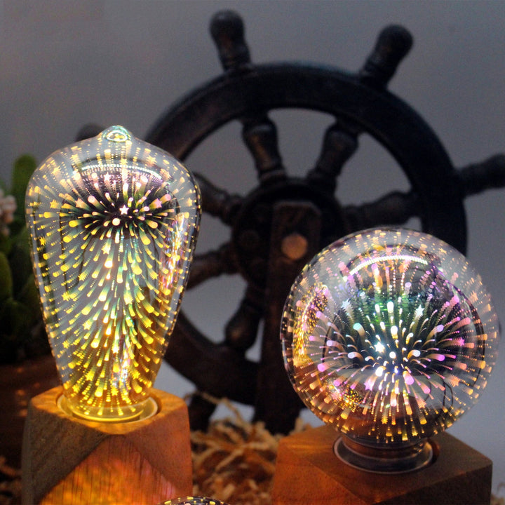 Lisslune | 3D Fireworks LED Light Bulb