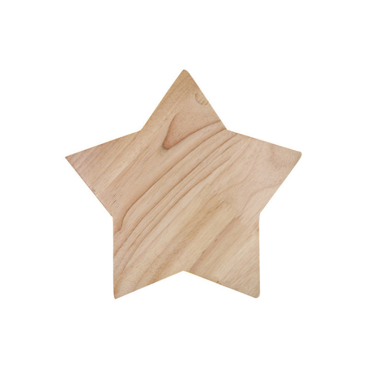 Skørter | Holzstern Wall Lamp Modern Nordic Wall Light in Beige for Children's Room Hallway