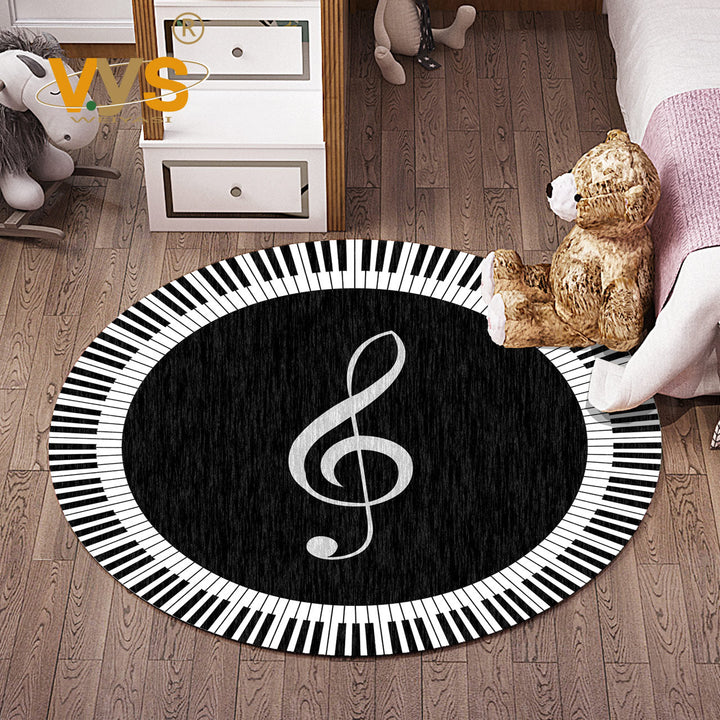 Lisslune | Multicolor Flowers Pattern Rug with Star and Heart Polyester Kids Rug Washable Non-Slip Pet-Friendly Rug for Children's Room