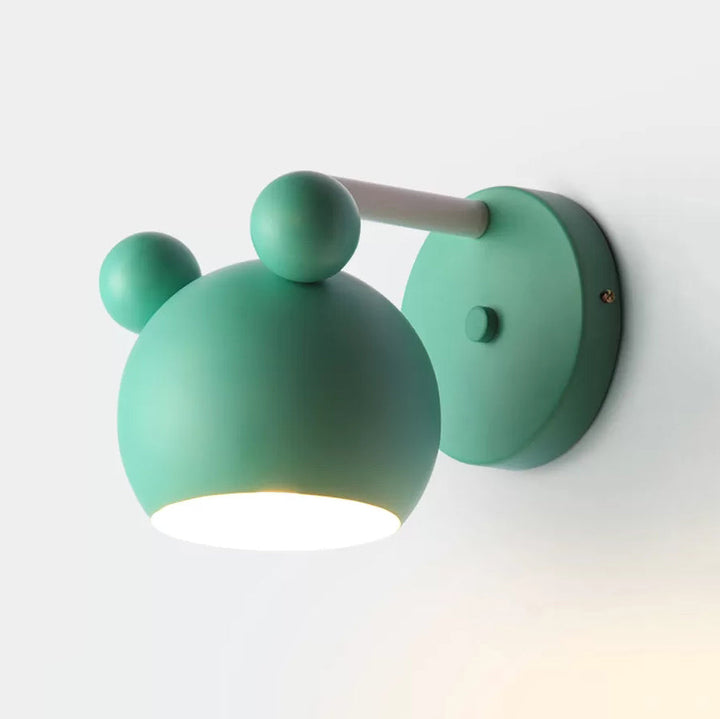 Skørter | Rotatable Single Light Mouse Wall Lamp Nordic Stylish Metal Wall Lamp for the Office