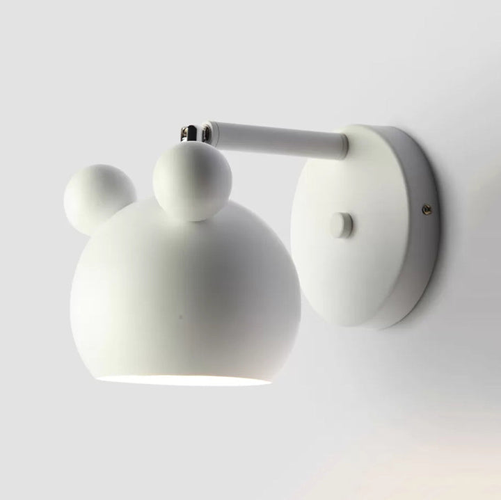Skørter | Rotatable Single Light Mouse Wall Lamp Nordic Stylish Metal Wall Lamp for the Office