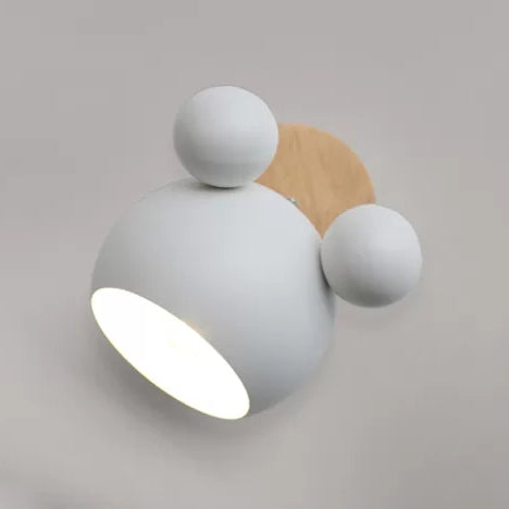 Skørter | Rotatable Single Light Mouse Wall Lamp Nordic Stylish Metal Wall Lamp for the Office