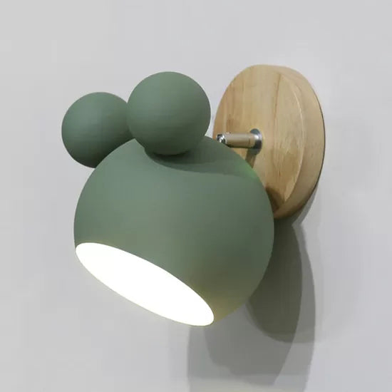 Skørter | Rotatable Single Light Mouse Wall Lamp Nordic Stylish Metal Wall Lamp for the Office