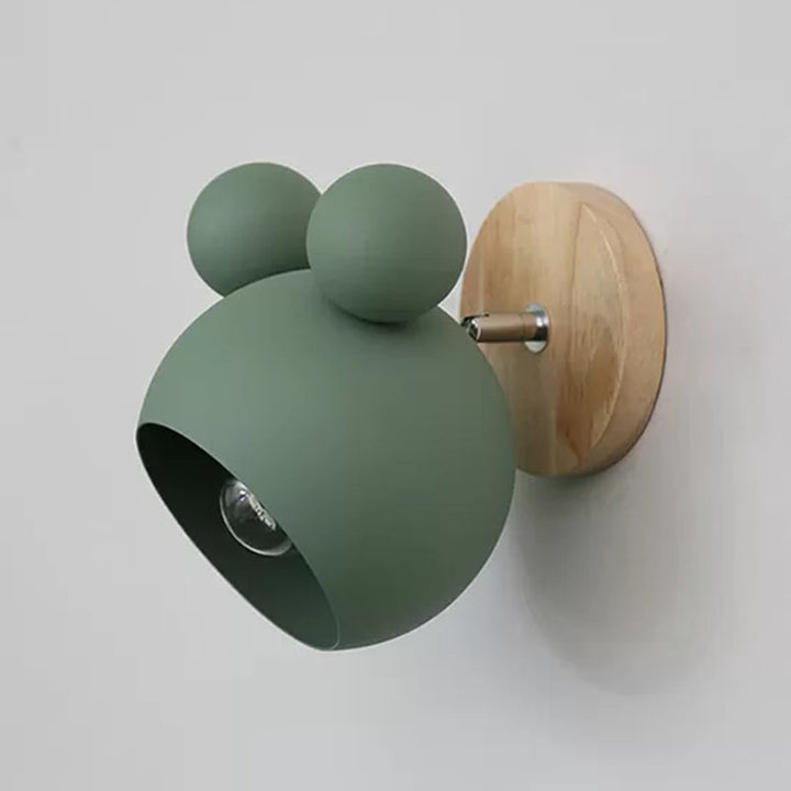 Skørter | Rotatable Single Light Mouse Wall Lamp Nordic Stylish Metal Wall Lamp for the Office