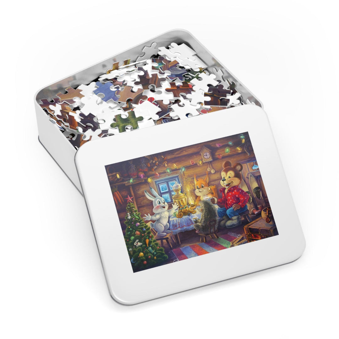 Lisslune | Holiday Cheer Jigsaw Puzzle - Premium Family Fun