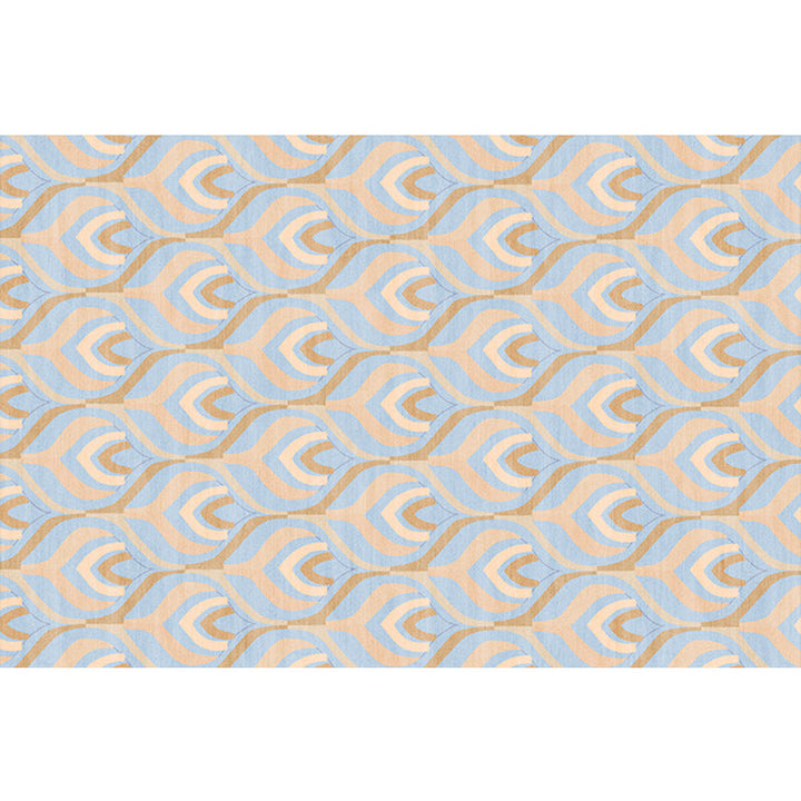 Lisslune | Simple Multicolor Modernist Carpet Polyester Geometric and Checkered Pattern Carpet Washable Pet-Friendly Non-Slip Carpet for the Living Room