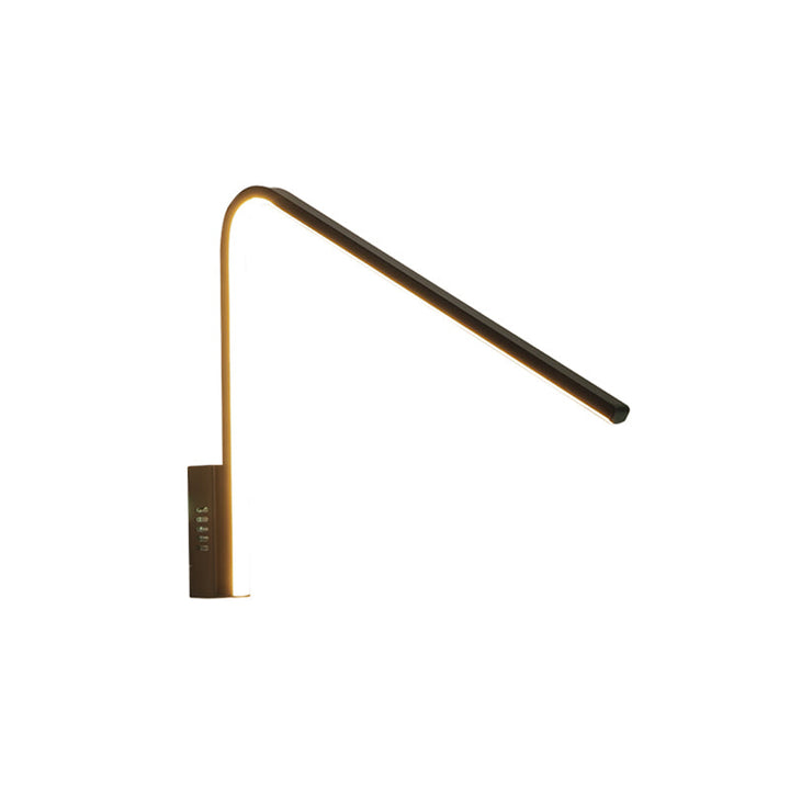 Lisslune | Minimalist V-shaped Wall Lamp Kit Silica Gel Corridor LED Wall Light in Warm/White Light, Black/White