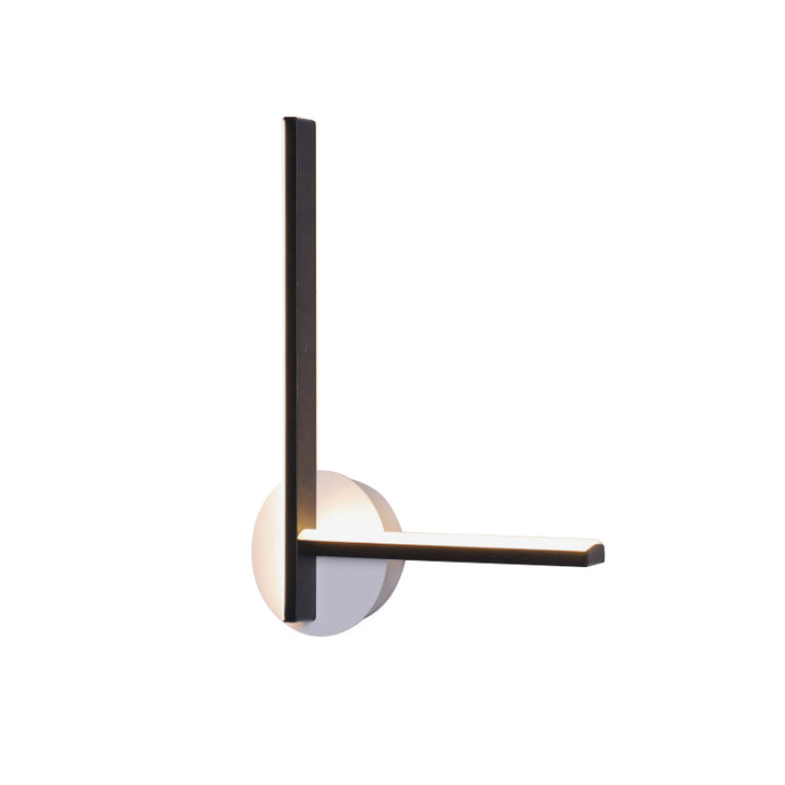 Lisslune | Acrylic Cross Wall Lighting Ideas Minimalism Black/White LED Wall Lamp in Warm/White Light for Nightstand