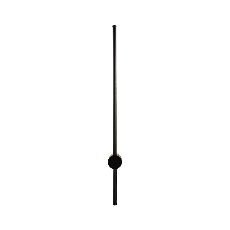 Lisslune | Needle Sword Iron Wall Lamp Fixture Simplicity Black 23.5/31.5 Inch High LED Sconce Ideas for Lounge