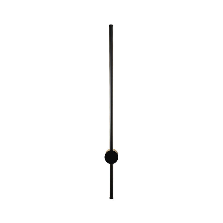 Lisslune | Needle Sword Iron Wall Lamp Fixture Simplicity Black 23.5/31.5 Inch High LED Sconce Ideas for Lounge