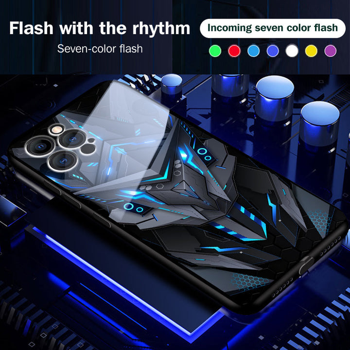 Lisslune | Cool Mecha Apple Smart Flash Phone Case