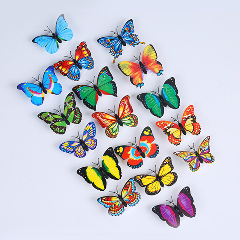Lisslune | LumiWings - 3D colorful LED butterfly night lights